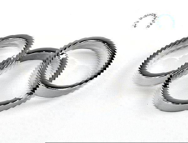 Edelstahl-Cockring Glossy 4 cm Durchmesser