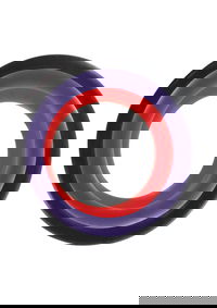 Triple C-Ring Set Multicolor Penisringe TPR