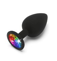 Booty Plug Rainbow Silicone