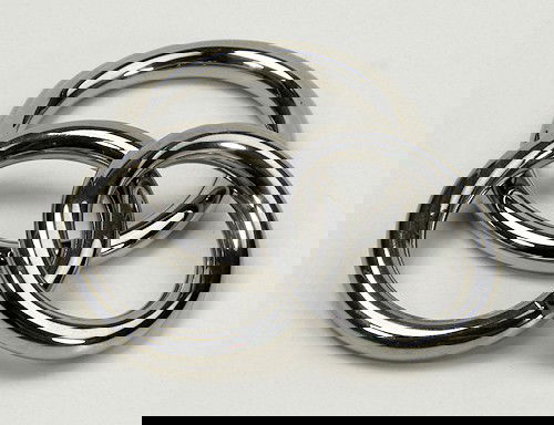 Edelstahl Cockring 8 mm