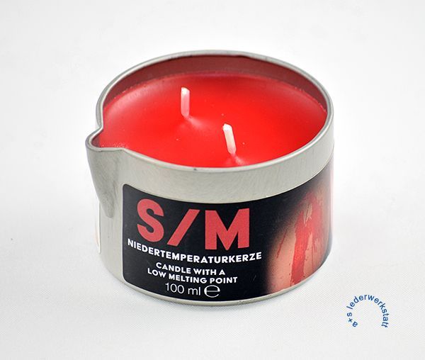 SM-Kerze im Metall-Tiegel